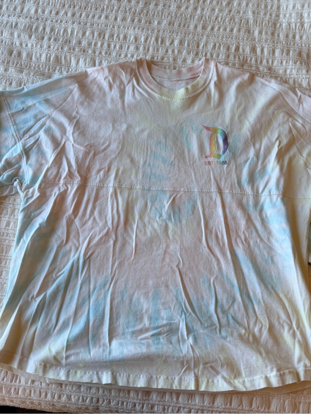 Disney jersey Pastel Tie-Dye
